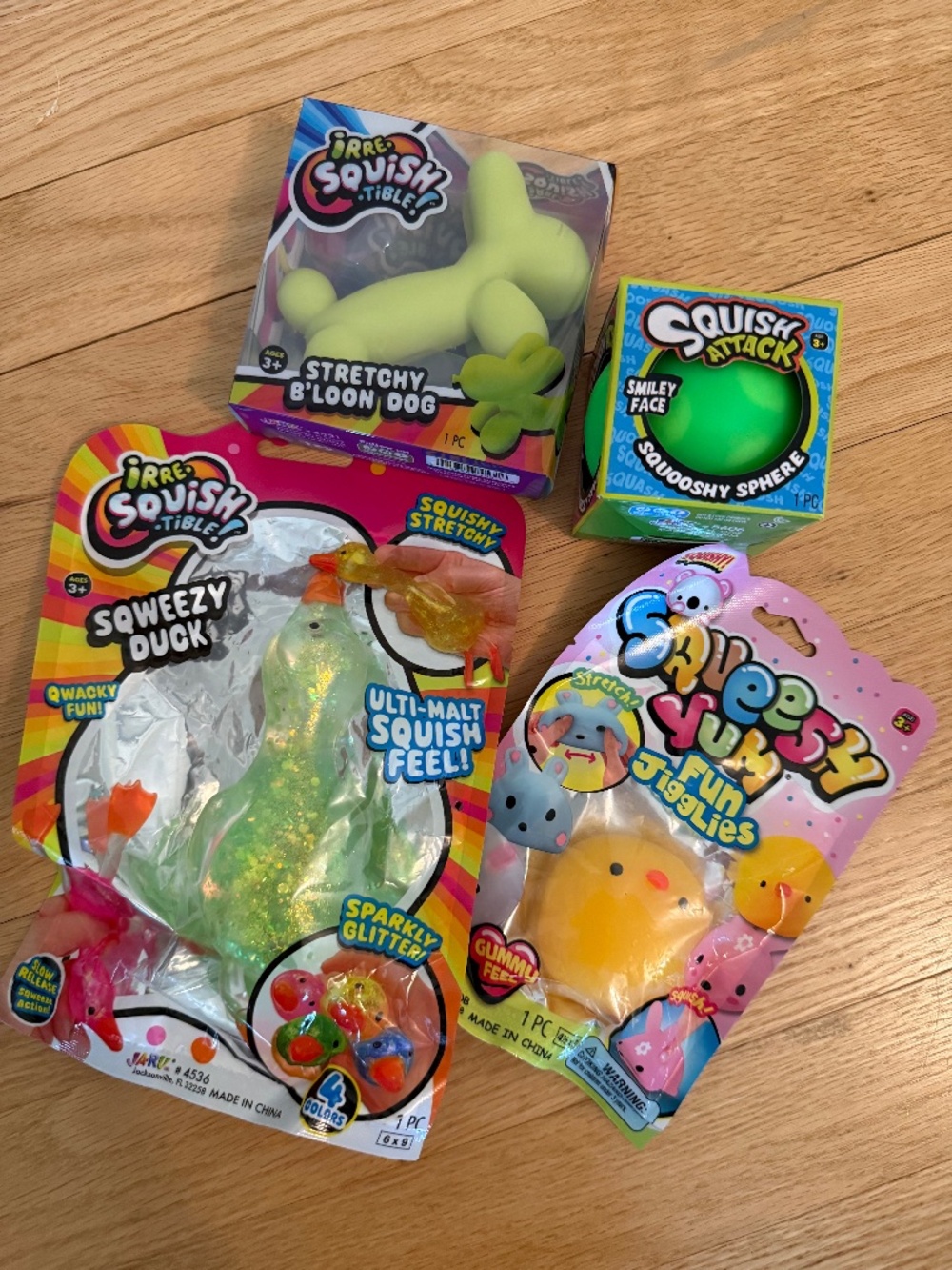 Squishy Green Bundle - Squishy Variety Pack